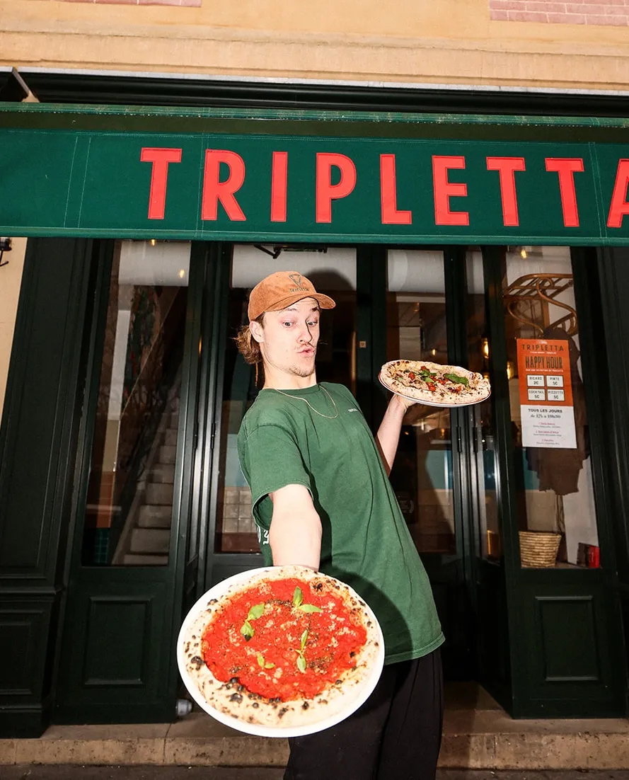 Dans la ville des Rois, il fallait une table pour les rois de la pizza. Préparées avec amour (et une pointe d’humour) — on vous garde une place ?